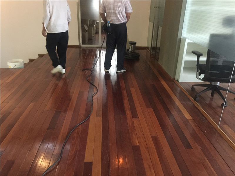 滴道区地面清洗案例